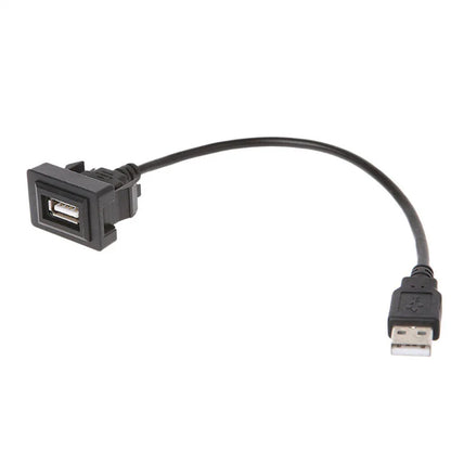 USB Port Panel Extension Cable Adapter for Toyota Corolla (2014-2023)