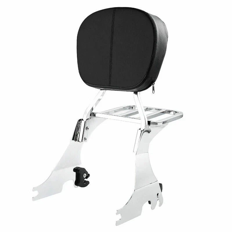 Sissy Bar Backrest Rack for Harley Sportster XL883 XL1200 (2004 - 2022)