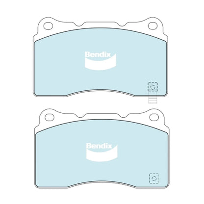 Front Disc Brake Pads Set for Toyota 86 Brembo Caliper (2016–2019)