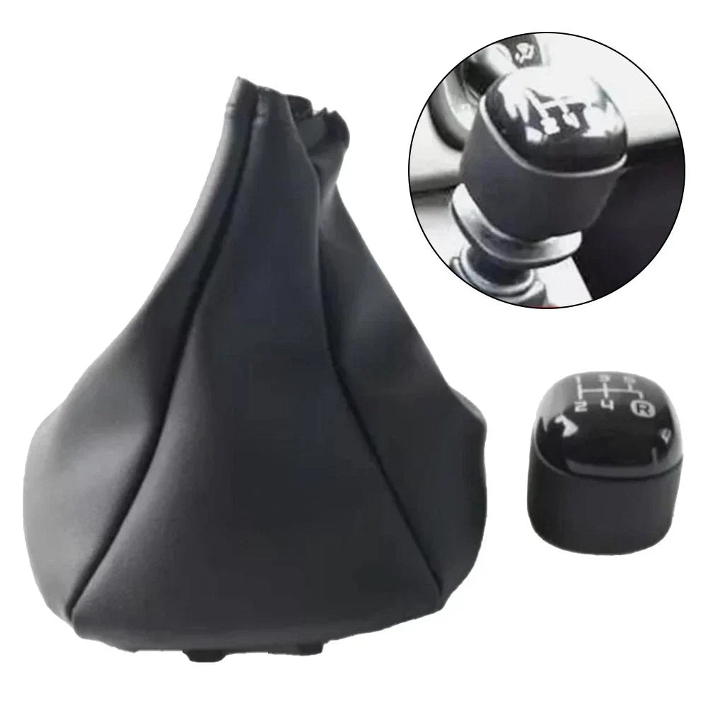 Gear Shift Knob Cover 5 Speed for Fiat Panda
