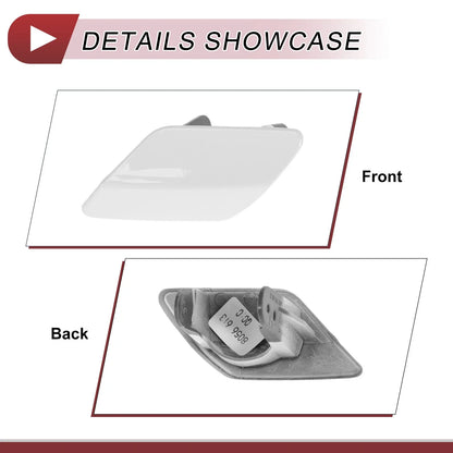Front Left Bumper Trim Nozzle Cover for BMW 320i