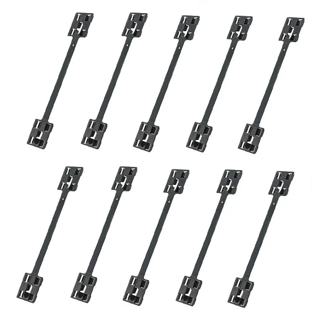 10 x Sill Strip Mounting Clips for Opel Corsa, Zafira (2000-2014, 1999-2005)