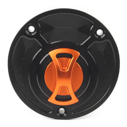 Orange Fuel Gas Tank Cap Cover for Yamaha R6 R1 FZ1 FZ6 VMAX MT01 FZ16 YZF R15