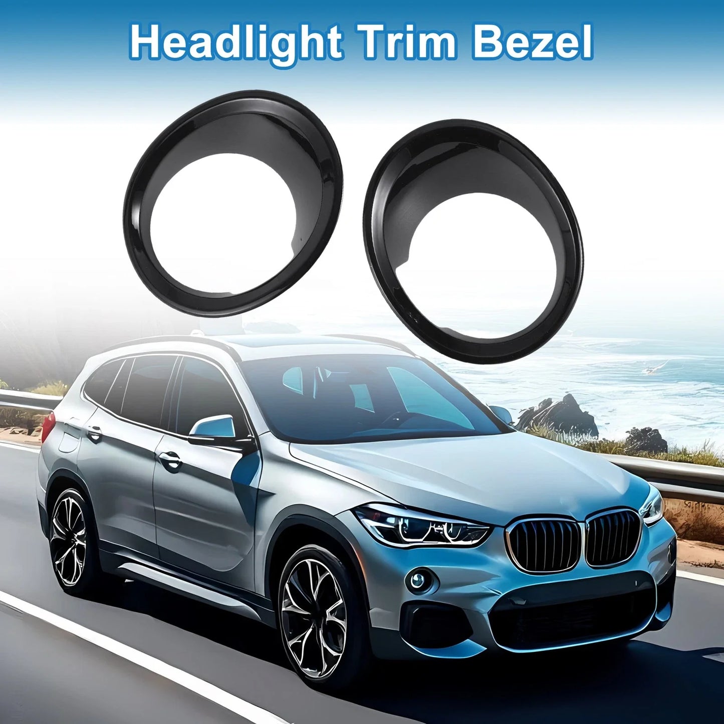Headlight Trim Bezel for BMW X1 (2015-2022)