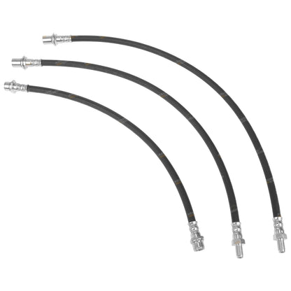 Extended Brake Hose Set w/ ABS for Toyota Land Cruiser (1992–1998)