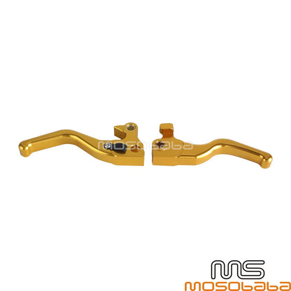 Gold Brake & Clutch Levers for Harley Sportster XL883 (2004-2023)
