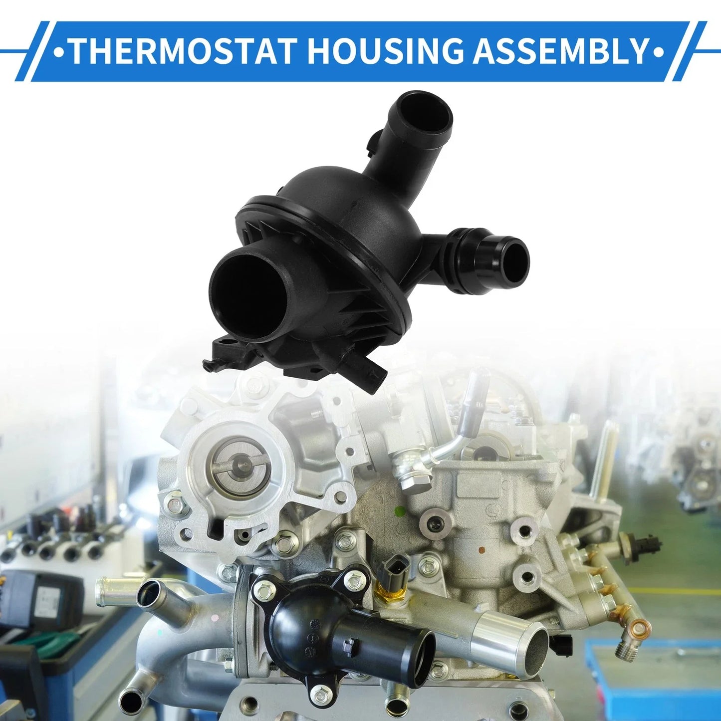 Thermostat Housing 3.0L for BMW 740i 740Li (2011 - 2012)