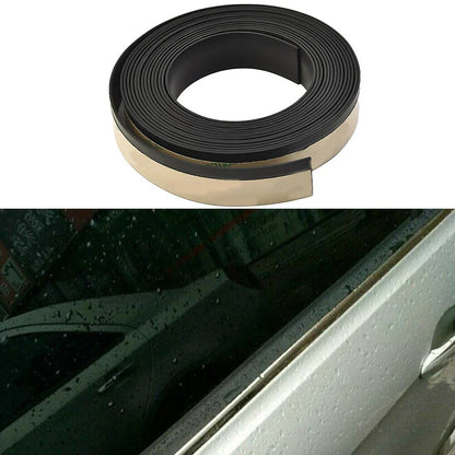 13FT Rubber Auto Side Door Seal Weatherstrip Rain Visor for Universal