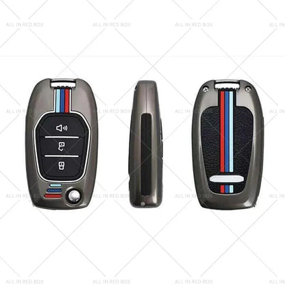 Zinc Alloy Flip Remote Key Fob Case Cover for LDV T60 Pro (2017-2023)