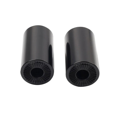 49MM 7/8" Clip-On Handlebar Riser Extension Adapter for Motorcycle Black