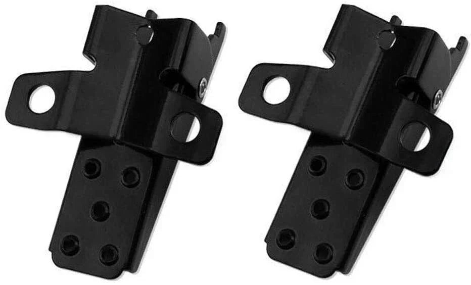 Black Steel Foldable Foot Pegs for MTB BMX Road Bike