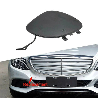 Front Bumper Tow Hook Cover for Mercedes C W205 Sedan (2014–2021)