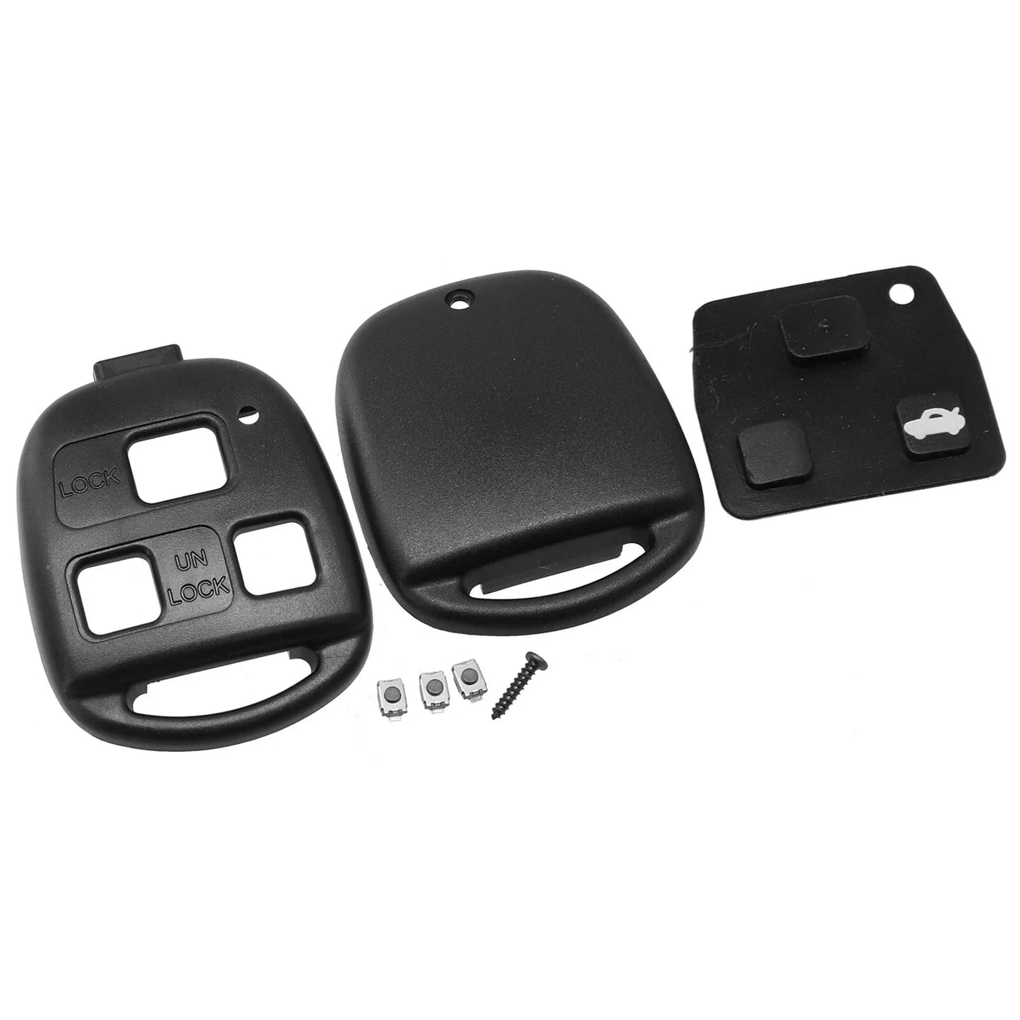Key Shell Case Replacement for Toyota Land Cruiser FJ Cruiser Car Key