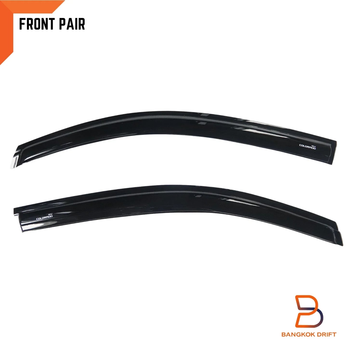 Front Window Visor Rain Guard for Holden Colorado (2012-2022)