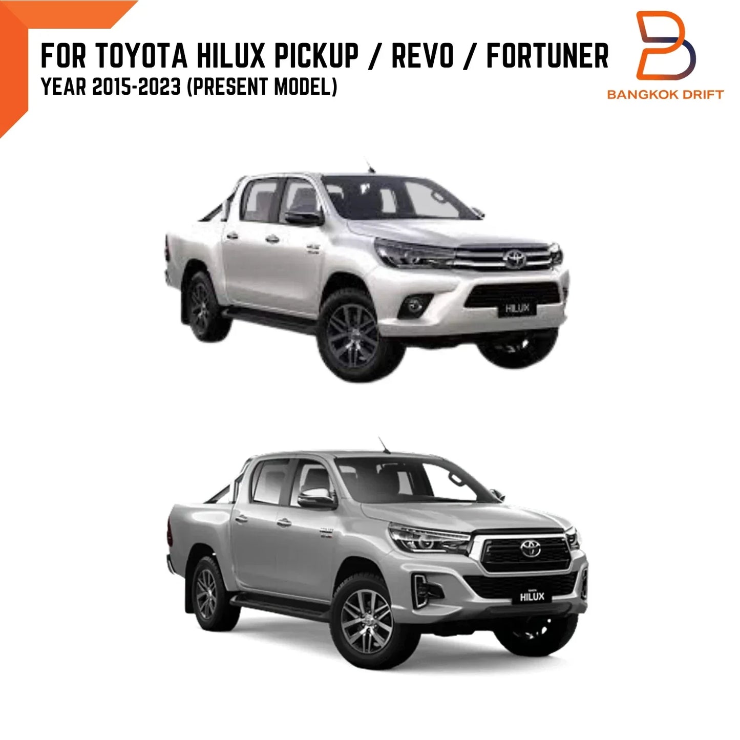 Strut Hood Bonnet Shock Lift Gas for Toyota Hilux Ute Fortuner (15-23)