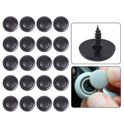 Ceiling Fixing 20 Buckle Pins for Black Plastic Car Make Model