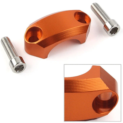 22mm Master Cylinder Perch Clamp Cover Orange for Motocross MX