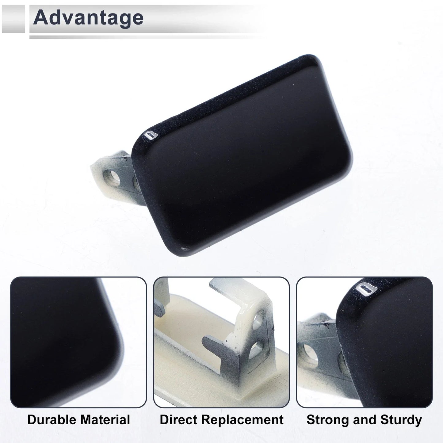 Front Right Bumper Headlight Washer Nozzle Cover Cap for BMW X3 Blue