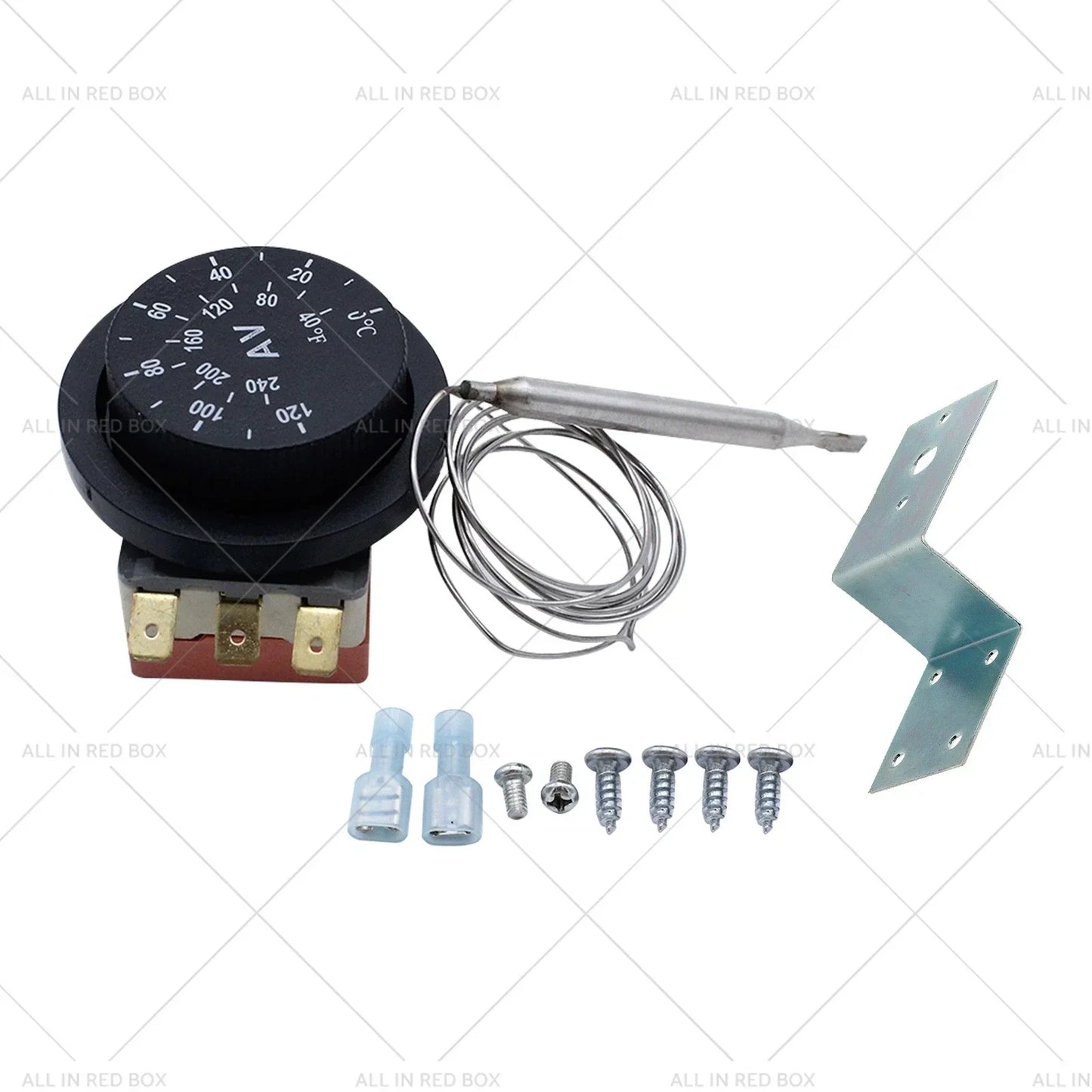 Radiator Fan Control Switch Thermostat 12V for Vehicle (0-120°C)