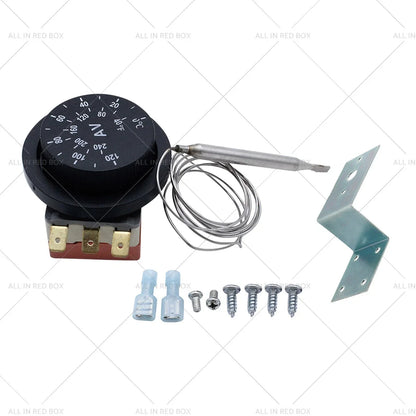 Radiator Fan Control Switch Thermostat 12V for Vehicle (0-120°C)