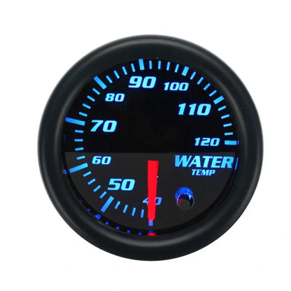 2" 52mm 7 Colors LED Water Coolant Temperature Gauge for Universal Car