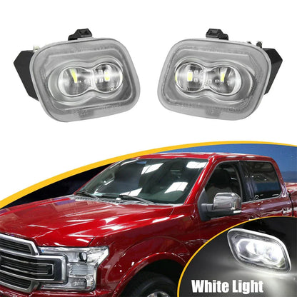 Left & Right Side Puddle Lights for Ford F150 F250 F350 F450 Super Duty