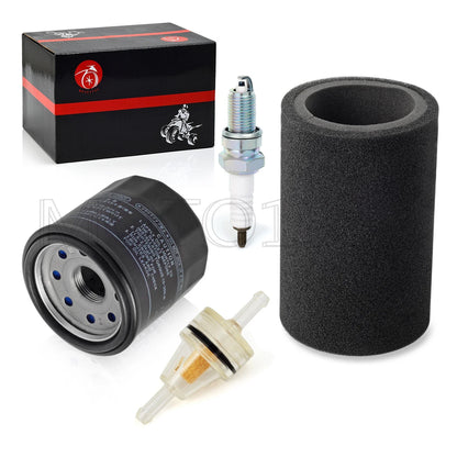 Air Filter Foam & Oil Filter Spark Plug for Yamaha Kodiak (2004-2006)