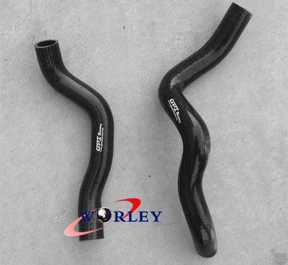 Silicone Radiator Hose for Suzuki TL1000S (1997-2001) - Red