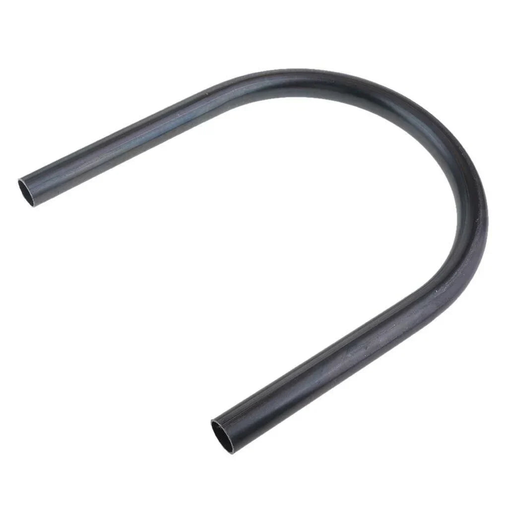210mm Flat Rear Seat Loop Frame Hoop for Honda Yamaha Black Steel