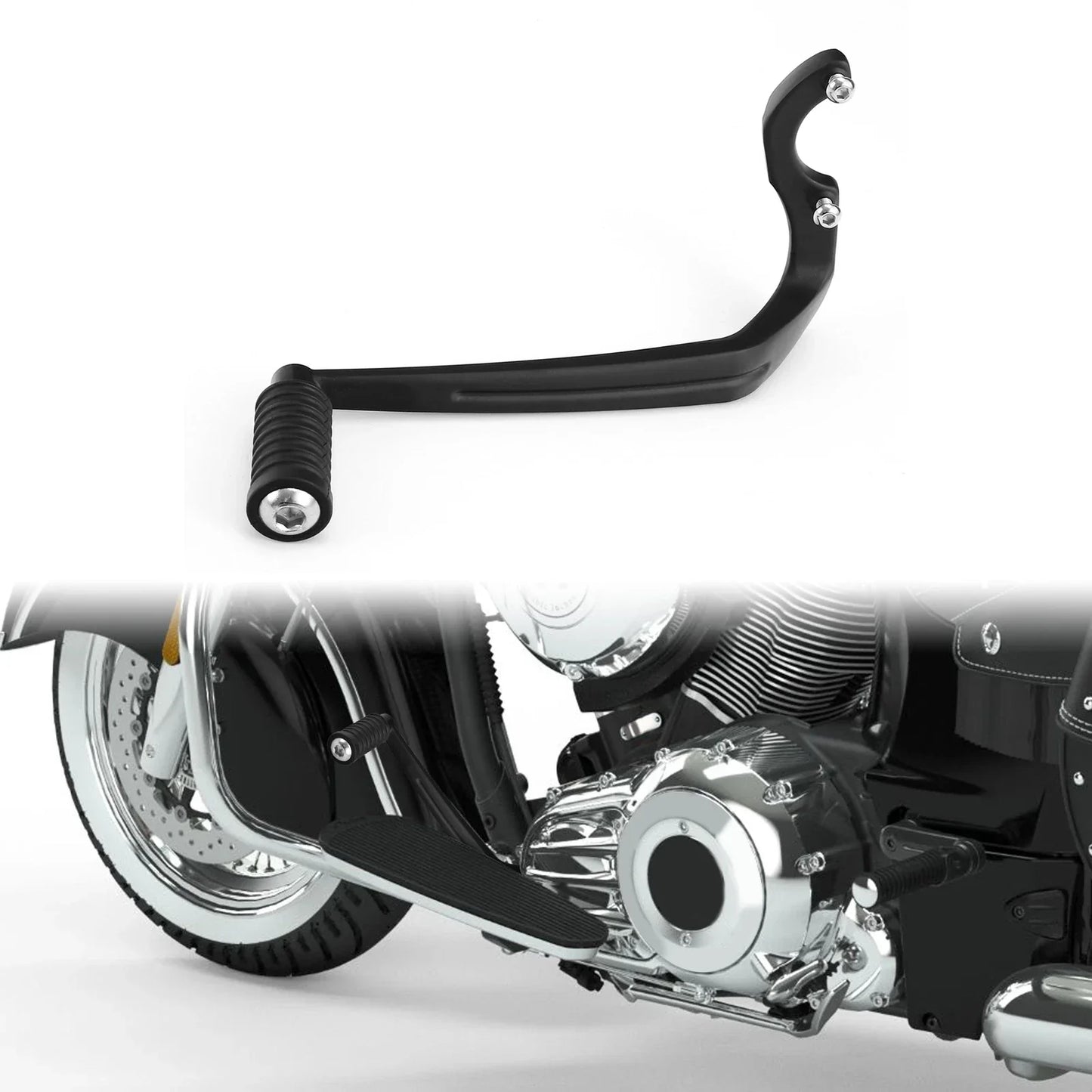 Heel Shifter Black Aluminum for Indian Chief Dark Horse (2014-2019)