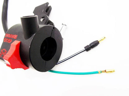 Right Throttle Kill Handlebar Switch Block Assembly for Honda CRF50F (04-22)