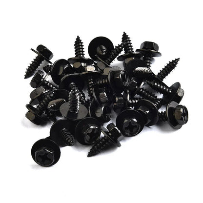 30PCS Bolt Retainer Fender Liner Under Cover Screw for Toyota