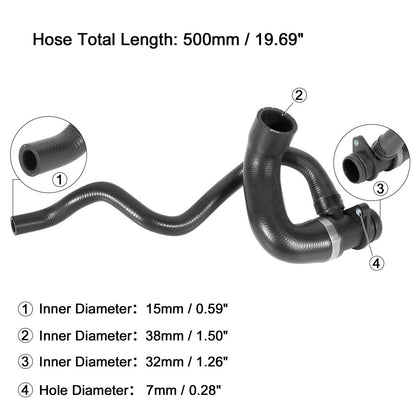 Radiator Water Hose from Expansion Tank for BMW