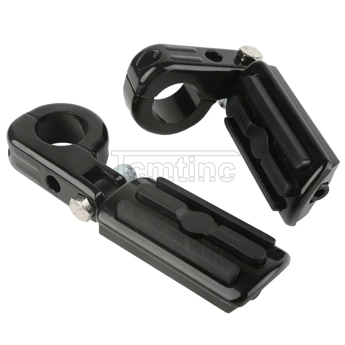 1 1/4" Engine Guards Foot Pegs for Harley