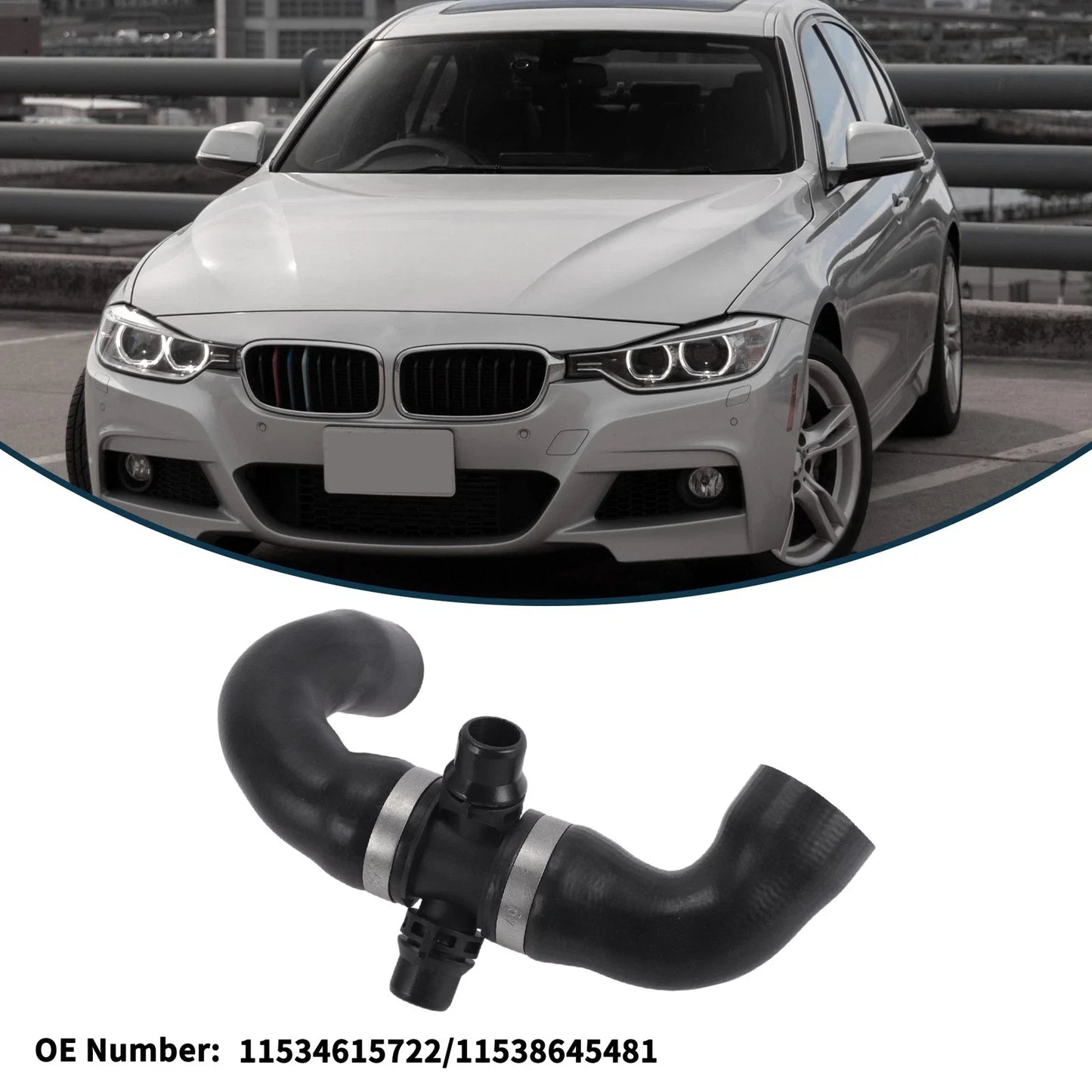 Radiator Hose 2.0L Coolant Tube for BMW 228i Base (2014-2016)