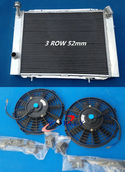 Aluminum Radiator & 2 Fans for Holden Commodore (1979-1986)
