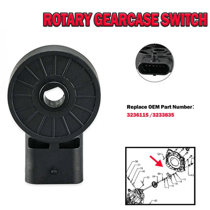 Rotary Gearcase Switch 6 Pin for Polaris ATV