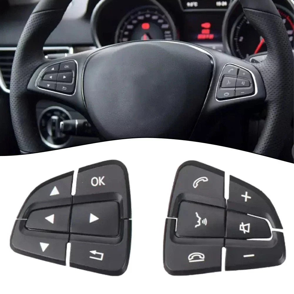 Steering Wheel Switch Cover Set for Mercedes-Benz A-Class/B-Class