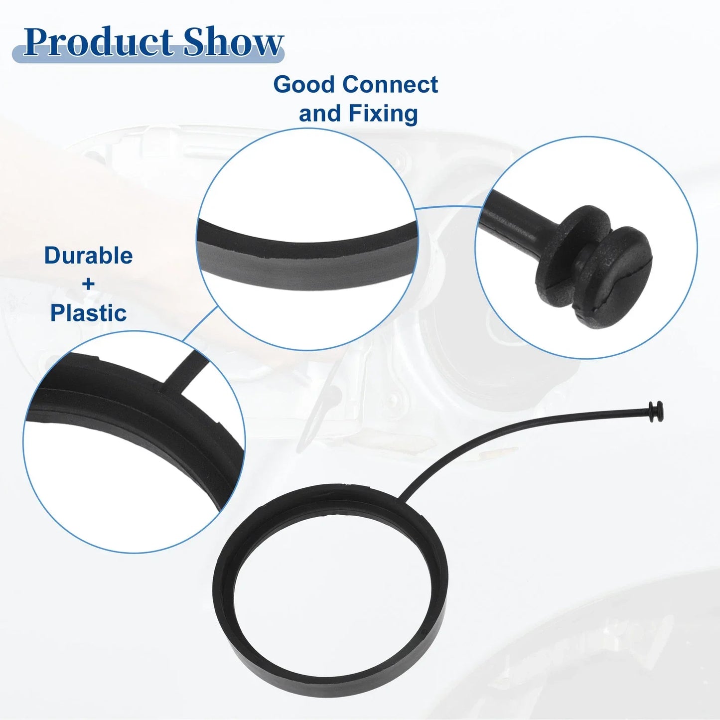 Fuel Tank Cap Tether Rope for Mercedes-Benz C230 (2001-2007)