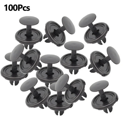100 Pcs / 20mm x 9mm / Nylon Clip for Toyota