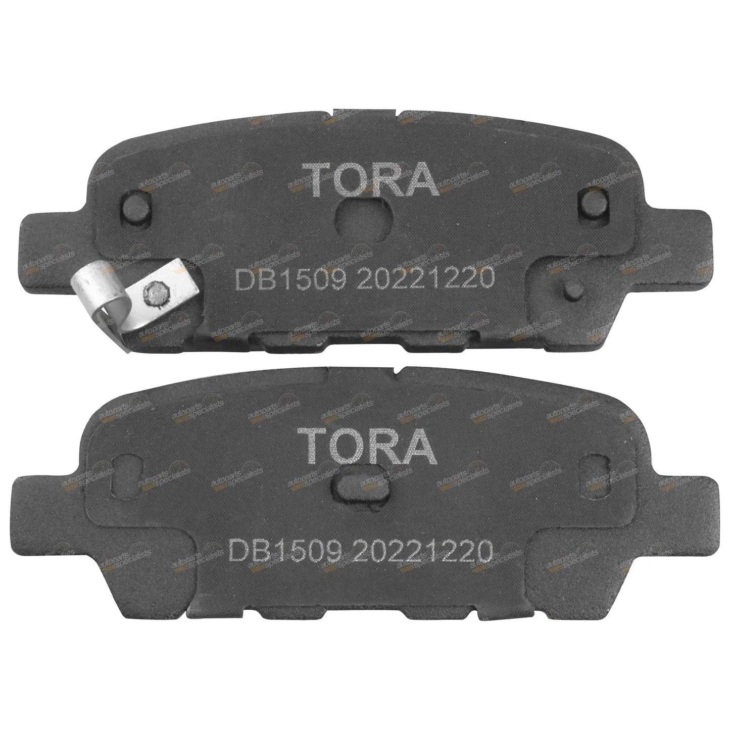 Rear Disc Brake Pads Set for Nissan 350Z Z33 3.5L VQ35DE VQ35HR (2002-2009)