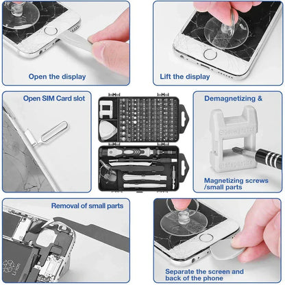 122-in-1 Magnetic Precision Screwdriver Set