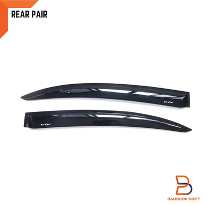 Weather Shield Window Visor Rain Guard for Honda Civic 2006-2011