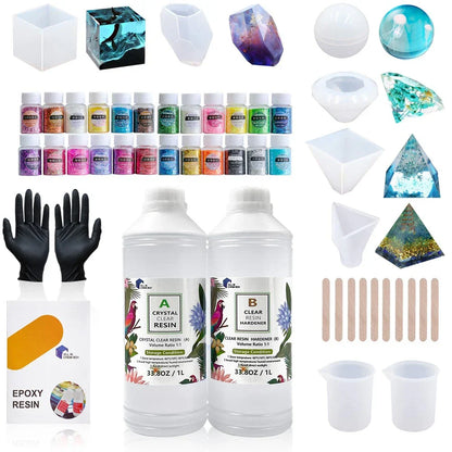 Epoxy Resin Art Coating UV Color Pigment Paste for Silicone Mold (1:1)