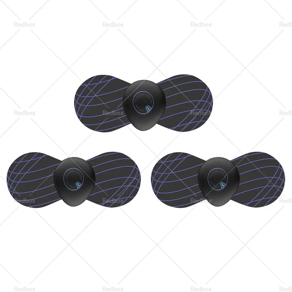 3 x EMS Microcurrent Massager Pads for Breast Lift - PlumpyUp