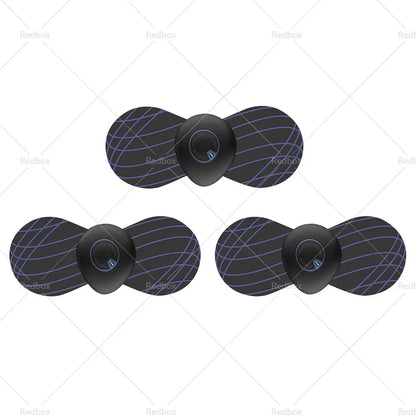 3 x EMS Microcurrent Massager Pads for Breast Lift - PlumpyUp