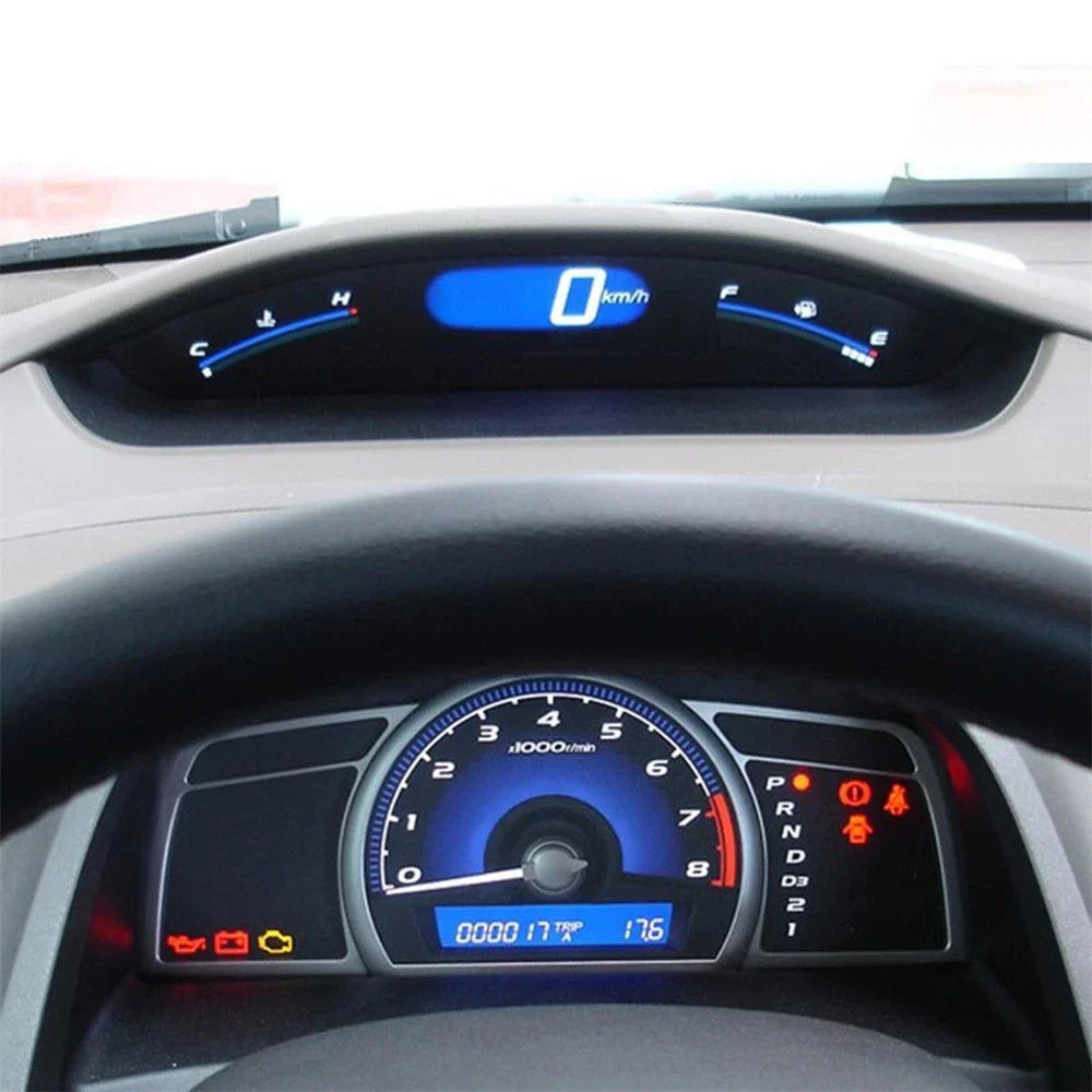 Speedometer Upper Dash Display Gauge for Honda Civic (2006-2011)