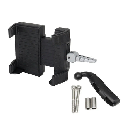 Black Phone Holder Mount for Honda Gold Wing GL1800 F6B (2018-2024)