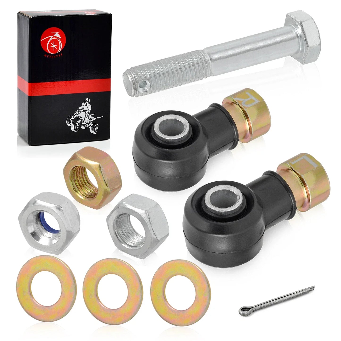 2 x Tie Rod End Kit for Polaris Ranger RZR Razor