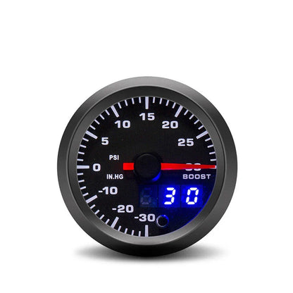 2" 52mm LED Digital Turbo Boost Pressure Gauge for Car (No Year Specified)